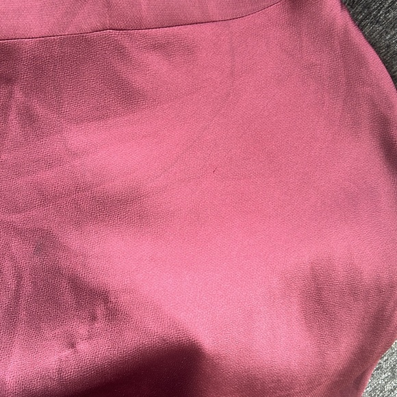 Park & Fifth Stanton Bridesmaid Dress in Burgundy - Picture 8 of 8